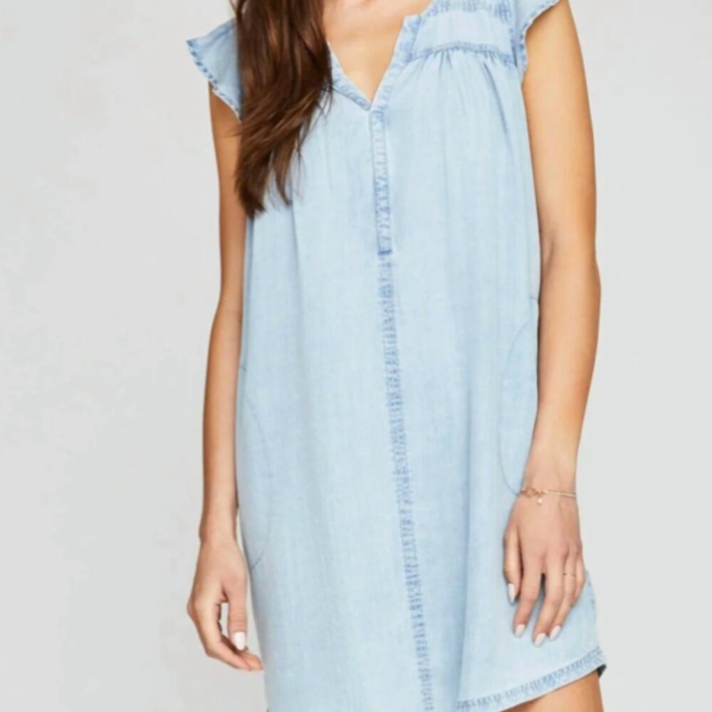 gentle fawn olivia denim dress